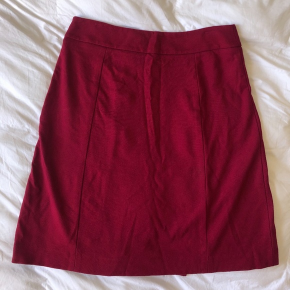 TALBOTS Pink High Waisted A-Line Skirt - Picture 6 of 9